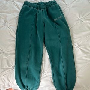 Cozy blue sweats